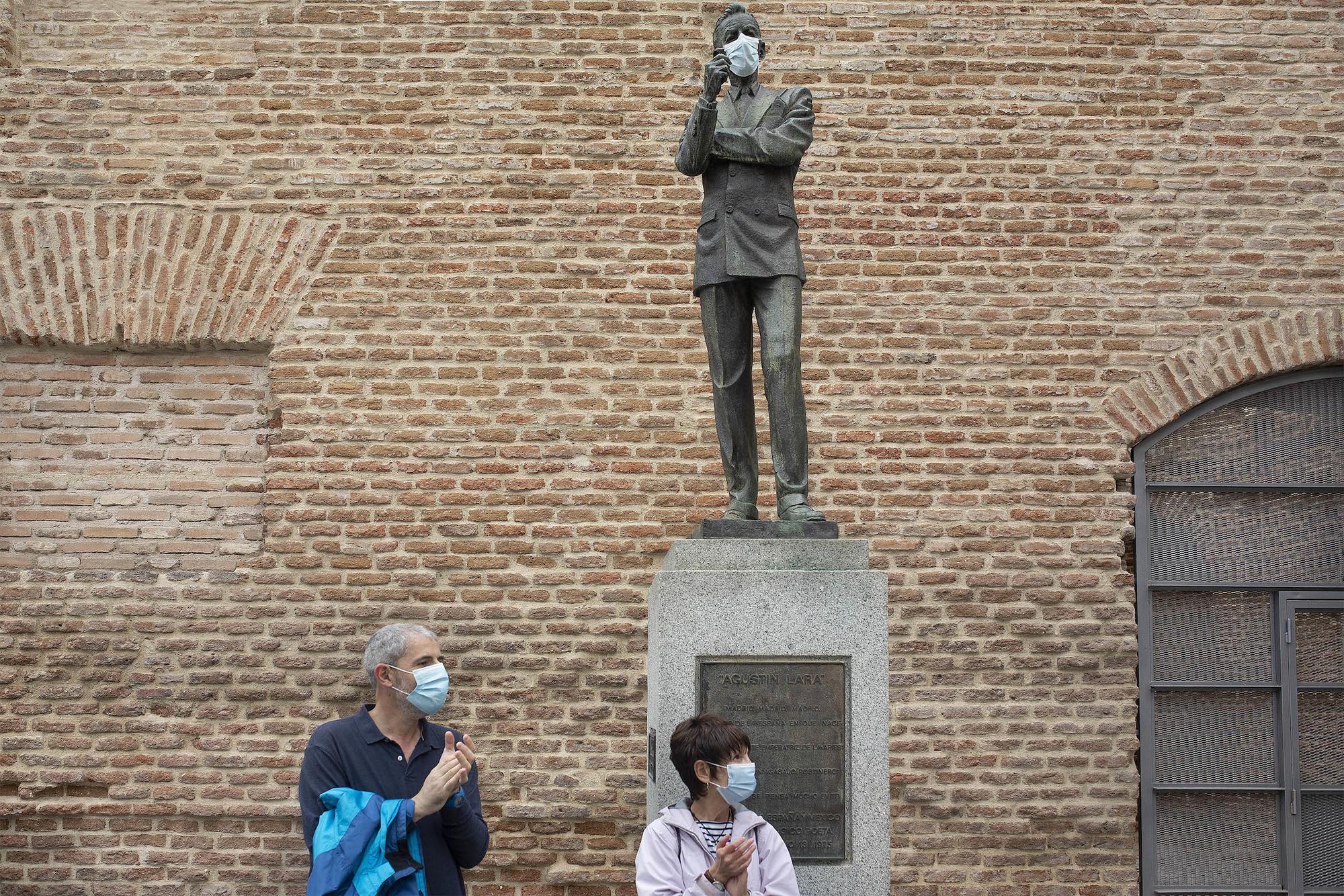 Concentraciones contra las políricas de la Comunidad de Madrid durante el covid - 2